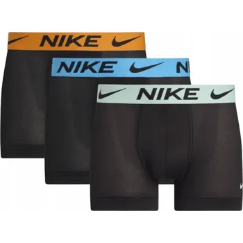 Boxerky NIKE PÁNSKÉ BOXERKY SLIPY ELITE BREATHE TRUNK 3KS ČERNÉ vel.M
