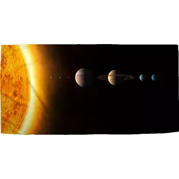 Osuška Sablio Ručník Planety - 50x100 cm