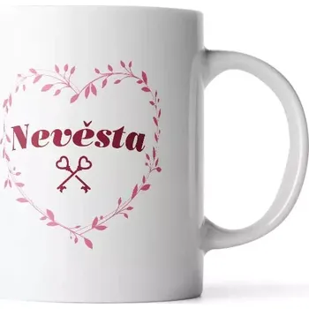 Sablio Hrnek Nevěsta srdce - 890 ml - XXL