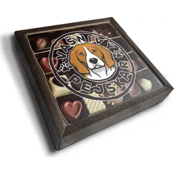 Cukrovinka Sablio Pralinky Vášnivý pejskař - 20 ks pralinek