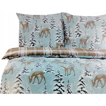 Povlečení Povlečení bavlna ZIMA 160x200 nové