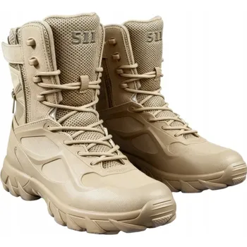 Pracovní oblečení KOŽENÉ TAKTICKÉ VODĚODOLNÉ TREKOVÉ BOTY VOJENSKÉ