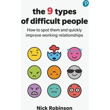 Cizojazyčná kniha 9 Types of Difficult People: How to spot them and quickly improve working relationships – Nick Robinson (EN)
