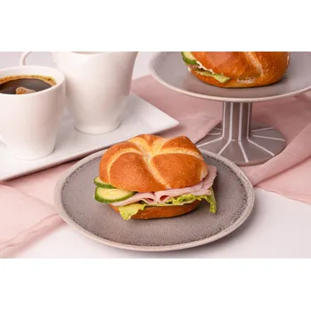 Pečivo Sladká Pohotovost Obložená kaiserka - se šunkou Pečivo: Světlé pečivo