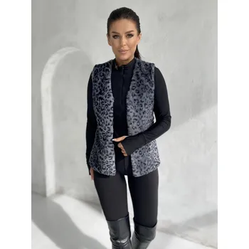 Dámská vesta Edioti Dámská vesta VLR011 Barva: Grafitová, Velikost: XL