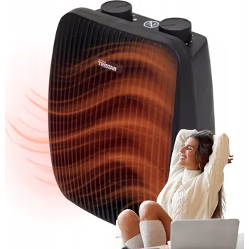 Teplovzdušný ventilátor Teplovzdušný ventilátor Tristar PD-3836B Czarny 2000 W