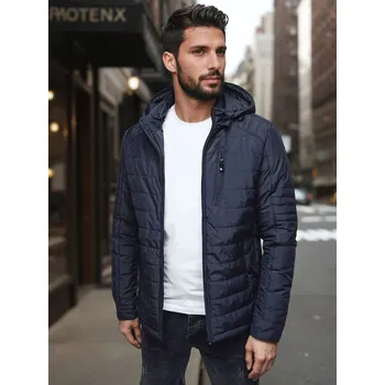 Pánská softshellová bunda Pánská bunda prošívaná s kapucí TX5003 Barva: Tmavě Modrá, Velikost: L