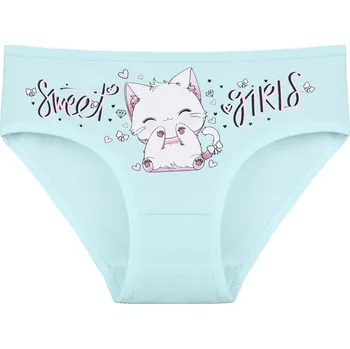 EVONA a.s. Dívčí kalhotky K840 KOTĚ SVĚTLE MODRÁ - K 840 E-KOTĚ SV.MODRÁ 122