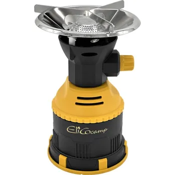 Turistický vařič Přenosný turistický plynový vařič jednoplotýnkový polní ELICOCAMP