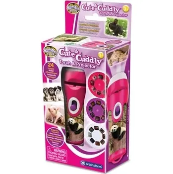Svítilna a projektor BRAINSTORM – Roztomilá mláďata