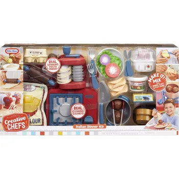 Dětská kuchyňka Little Tikes Creative Chefs italská večeře – dětská kuchyňka a set na těstoviny