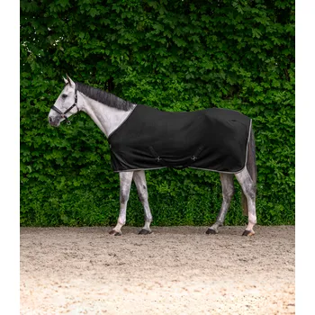 Deka pro koně Odpocovací deka Waldhausen Economic - s křížovým zapínáním, černá, 135 cm