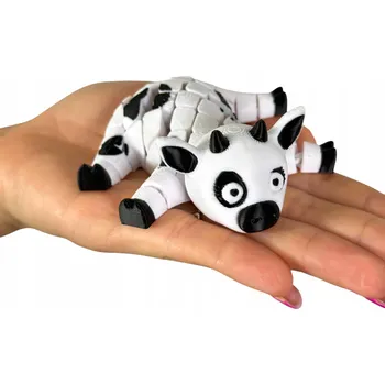 Figurka Kravička 3D – segmentová figurka, antistresová hračka, dárek