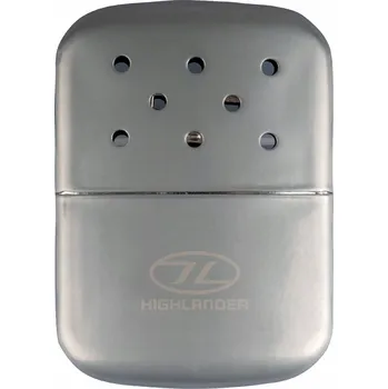 Zabezpečení domácnosti Katalytický ohřívač Highlander Pocket Furnace Handwarmer - Stříbrný