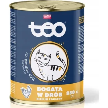 Krmivo pro kočku TEO mokré Krmivo pro kočky bohaté na drůbeží maso 850 g