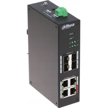 Switch SWITCH POE HS4408-4ET-96 4PORTOWÝ + 4 x SFP DAHUA