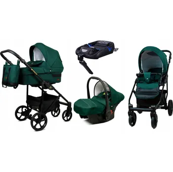 Kočárek Kočárek 4v1 BabyLux TRAILUX ALU - sportovní kočárek, hluboká korba, autosedačka ISOFIX