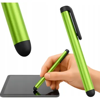Dotykové Pero pro Telefon Tablet Dotykové Obrazovky Kapacitní Zelený 10,5 cm