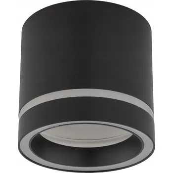 Stropní přisazené svítidlo TK-Lighting 10 W GX53 5 cm černé