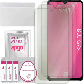 Pouzdro na mobilní telefon 3x MATNÁ hydrogelová Fólie pro BLU G75