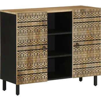 Organizace kuchyně vidaXL Příborník 90 x 33,5 x 75 cm masivní hrubé mangovníkové dřevo