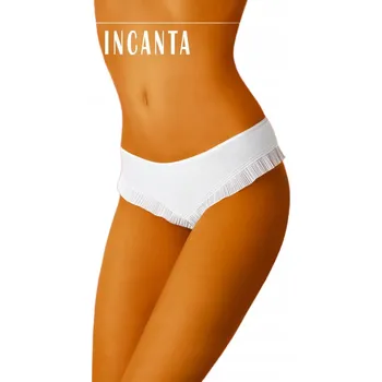 Kalhotky WOLBAR TANGA INCANTA BÍLÉ M