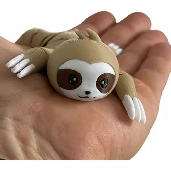 Figurka Lenochod - segmentová figurka, pohyblivá hračka antistresová, dárek, gadget