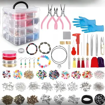 Obraz Sada na výrobu šperků, náramků, přívěsků a komponentů
