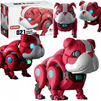 plyšák INTERAKTIVNÍ MECHANICKÉ ŠTĚNĚ PES HLADÍCÍ SVĚTLO ZVUK CHODÍ