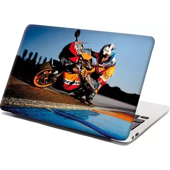 samolepka Sablio Samolepka na notebook Motorkář 2 - 29x20 cm