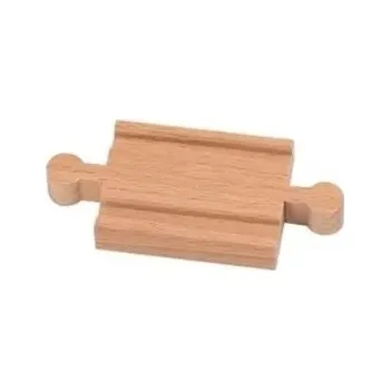 Dřevěná hračka Dřevěná konvexní kolej 5,5 x 4 x 1,2 cm Náhradní díl pro vlakovou dráhu Kompatibilní přídavná kolej pro rozšíření dřevěné tratě