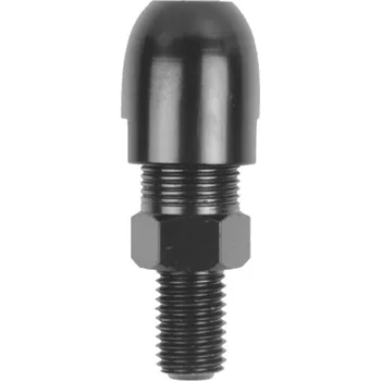 Zrcátko pro motocykl V PARTS Pravý adaptérový klip univerzální M10/125 - černý KA-79A-M10