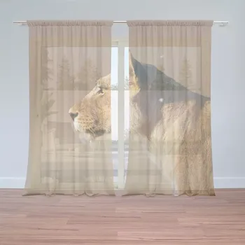 Záclona Sablio Záclony Lvice 2: 2ks 150x250cm