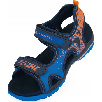 Chlapecké sandály ALPINE PRO dětské sandály textilní modré velikost 35