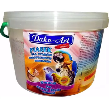 Minerální písek pták s mušlemi Dako 4,5 kg