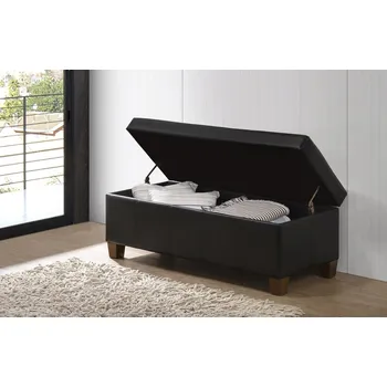 Zahradní lavice Casarredo Lavice - úložný prostor TOURS černá