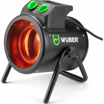 Přímotop ELEKTRICKÉ TOPIDLO 3000W TERMOSTAT SILNÉ FARELKA 3KW OHŘÍVAČ VENTILÁTOR