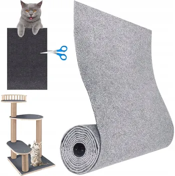 Škrabací podložka pro kočky samolepicí Stěna pro kočky 40x200 cm Lze řezat