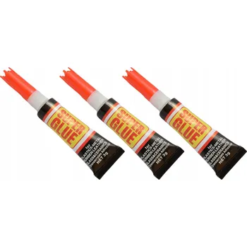 Průmyslové lepidlo 3 x VTEŘINOVÉ LEPIDLO SUPER GLUE RYCHLÉ SILNÉ UNIVERZÁLNÍ