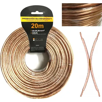 Audio kabel Reproduktorový kabel Libox LB009 2 x 2,5 mm2, 20 m