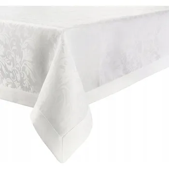 ubrus VILLA ITALIA Ubrus bílý 140 x 260 cm žakárový RITA