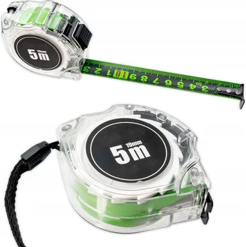 metr 5M x 19MM SVINOVACÍ METR S AUTOMATICKOU BLOKACÍ A ČITELNOU STUPNICÍ