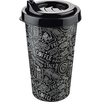 Kelímek PH 400ml COFFEE TO GO, mix dekorů