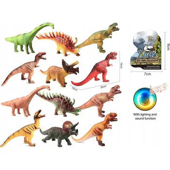 DINOSAURUS S GUMOVOU FIGURKOU A ZVUKEM HRAČKA