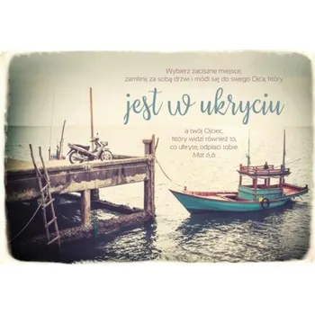 Obraz Skládací přání s citátem "Vyber si klidné..."