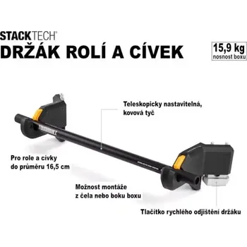 Držák na role a cívky, TB-B1-A-32, Toughbuilt StackTech®