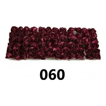 Set školních potřeb Kwiaty papierowe 15mm/72szt, bordowe, Florystyka