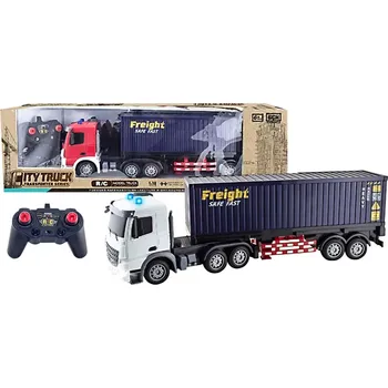 RC model auta RC nákladní auto 1:18 s LED a zvuky