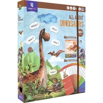 Puzzle Puzzle magnetyczne - Wszystko o dinozaurach, MierEdu