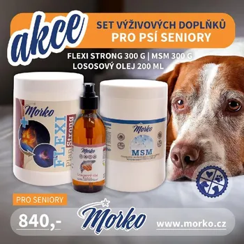 Kloubní výživa pro psa a kočku Morko Výživové doplňky pro psí seniory